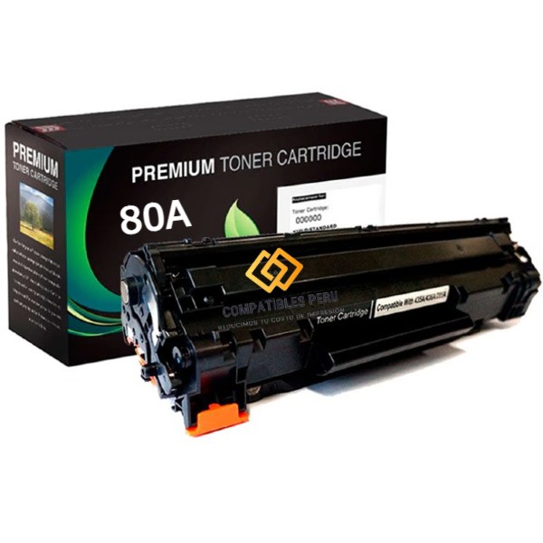 Cartucho Toner HP CF280A 80A compatible Para HP Laserjet M401M425