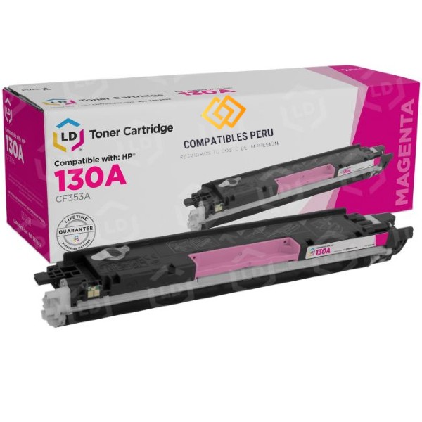 Toner Compatible HP 130A Cf353A Mfp M177 Magenta 1000 Páginas.