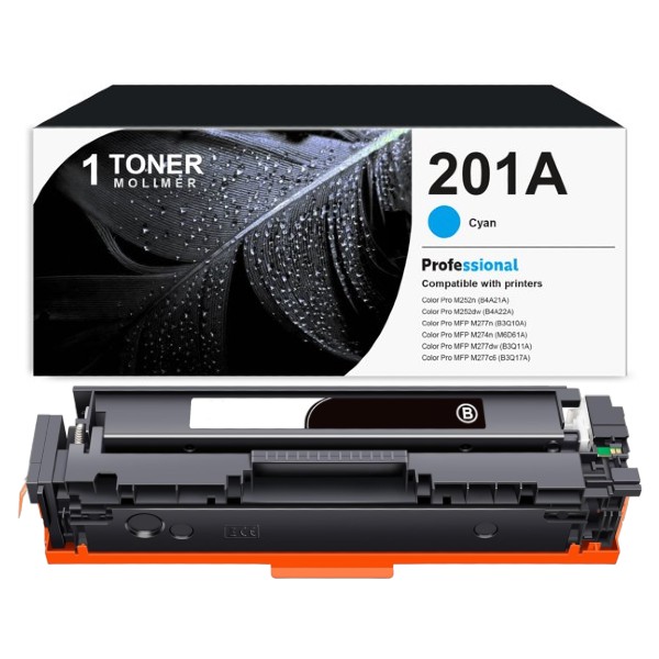 Toner Compatible HP 201A Cyan CF401A Para Pro M252
