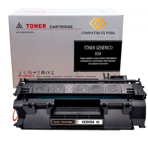 Toner compatible Hp 05a CE505A negro