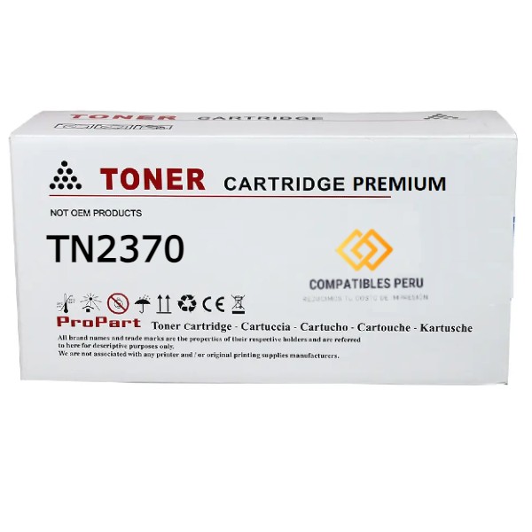 Toner Brother Tn2340 Compatible Negro