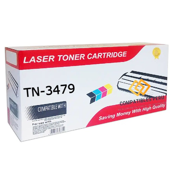 Toner Compatible Brother TN-3479 Negro Premiun 12.000 páginas