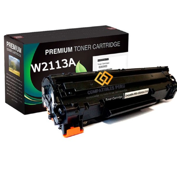 Toner Compatible HP 206A Magenta W2113A M283fdw 1,250 Paginas Con Chip