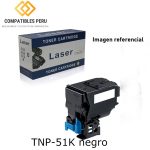 Toner Compatible Konica Minolta TNP-51K negro para Bizhub C3110