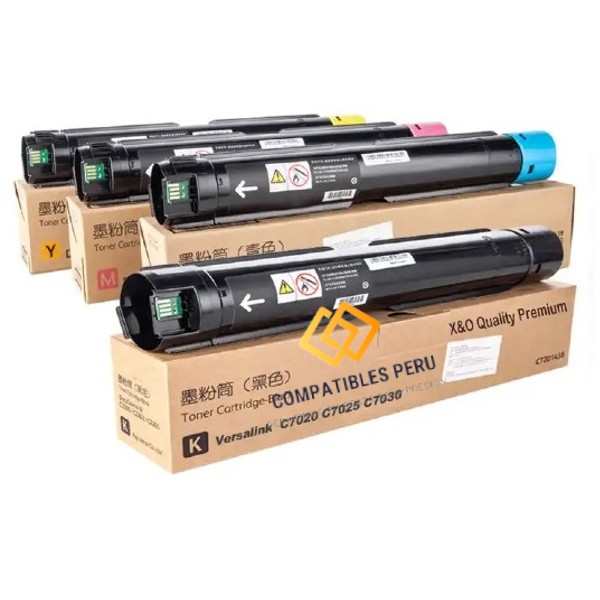 Toner Compatible Xerox C7020 C7025 C7030 Yellow 106R03746 16.500 Paginas Premium
