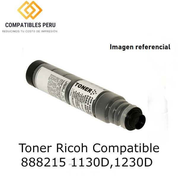 Toner Ricoh Compatible 888215 1130D,1230D Aficio 2015 (9,000 Pag)