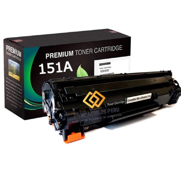 Toner para HP LaserJet Pro 4003dn MFP 4103fdw Compatible 151A 3050 Paginas