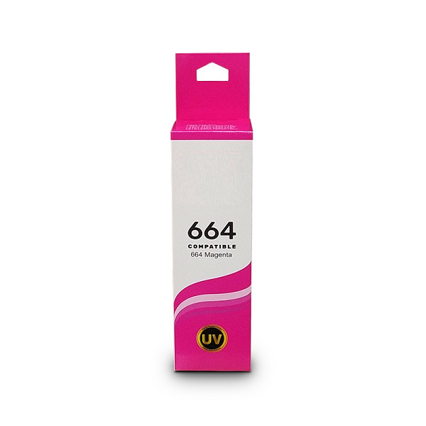 Tinta Epson Compatible 664 Magenta T664320-AL Para L355 L220 L375 L455
