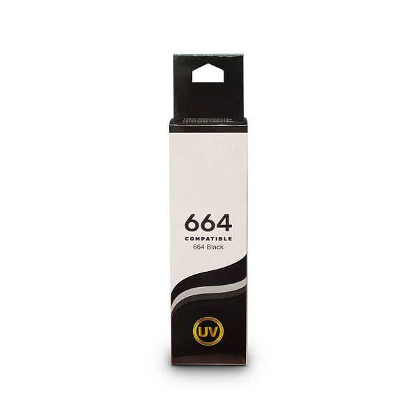 Tinta Epson Compatible 664 Negro T664120 Para L355 L220 L375 L455