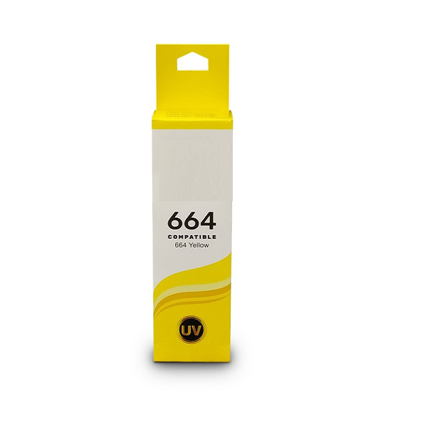 Tinta Epson Compatible 664 Yellow T664420-AL Para L355 L220 L375 L455