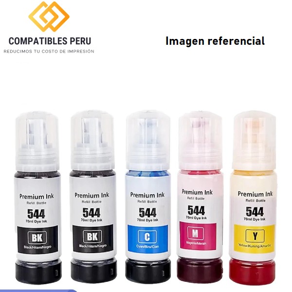 Tintas compatible para Impresoras EcoTank L1110 L3150 L3160 L1210 L3250 L3110 L5190 L3160 L3210