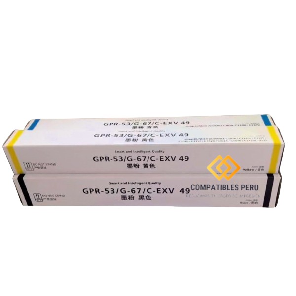 Toner Canon Compatible GPR-53 Yellow