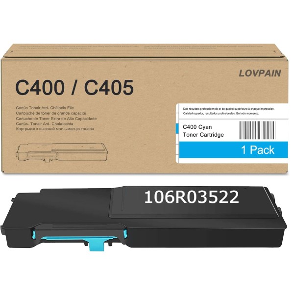 Toner Compatible Xerox C400 C405 Cyan 106R03522