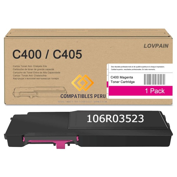Toner Compatible Xerox C400 C405 Magenta 106R03523