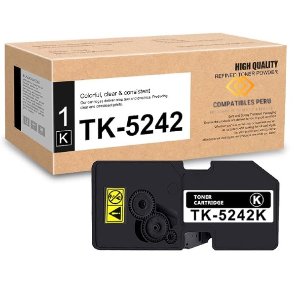 Toner Kyocera Compatible TK-5242K Negro M5526cdw