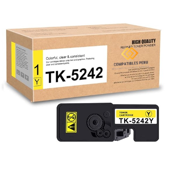 Toner Kyocera Compatible TK-5242Y Yellow M5526cdw