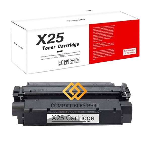 Toner Compatible Canon X25 Negro Premium