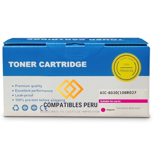 Toner Compatible Xerox 106R02761 6027 6022 Magenta 
