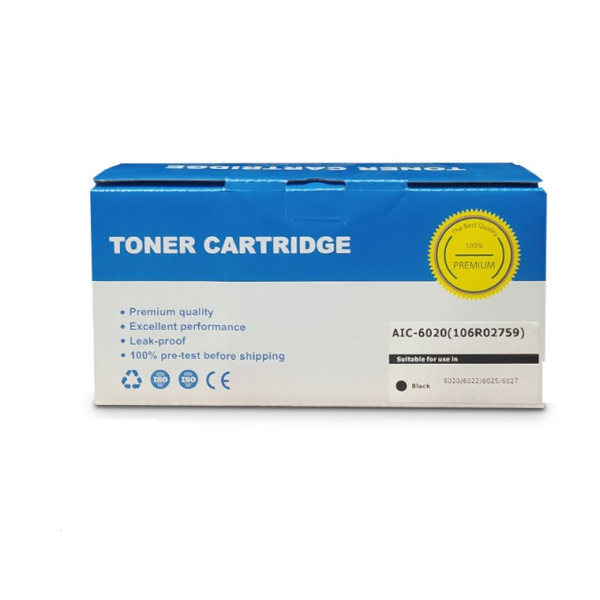 Toner Compatible Xerox 6027 6022 106R02761 Negro
