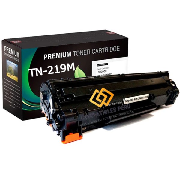 Toner Brother Compatible TN-219 Magenta Rendimiento 1200 Paginas