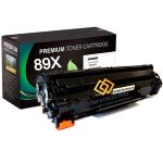 Toner Compatible HP 89X Negro CF289X 10,000 Paginas CON CHIP