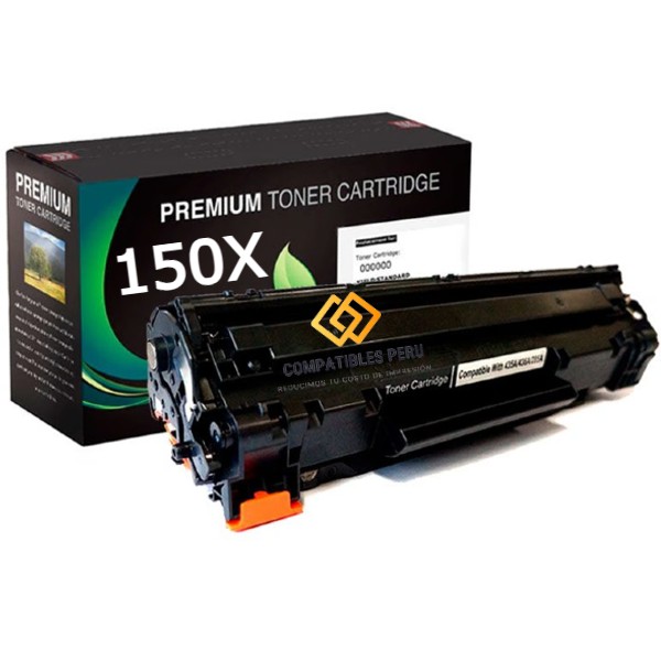 Toner HP Compatible 150X W1500X para M111W Negro 2000 Paginas Con CHIP