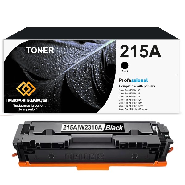 Cartucho Toner HP Compatible 215A Negro W2310A 1050 Paginas Alta calidad
