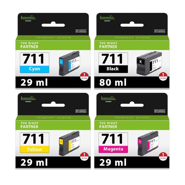 Cartucho de Tinta HP Compatible HP DesignJet T100, T120, T125, T130, T520, T525, T530 