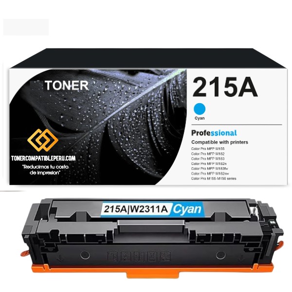 Toner HP Compatible 215A Cyan W2311A 850 Paginas