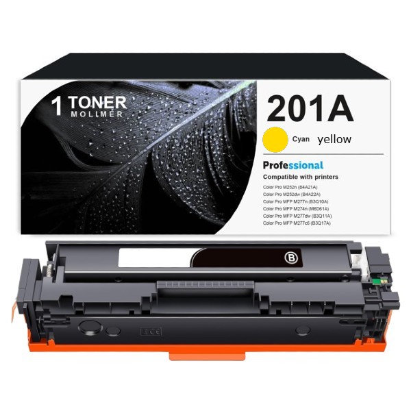Toner Compatible HP 201A Yellow CF402A Para Pro M252